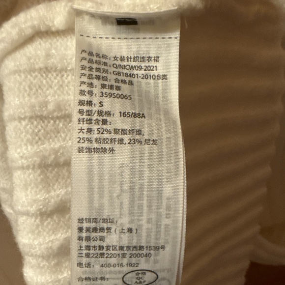 Hollister white sweater mini dress - Picture 6 of 7